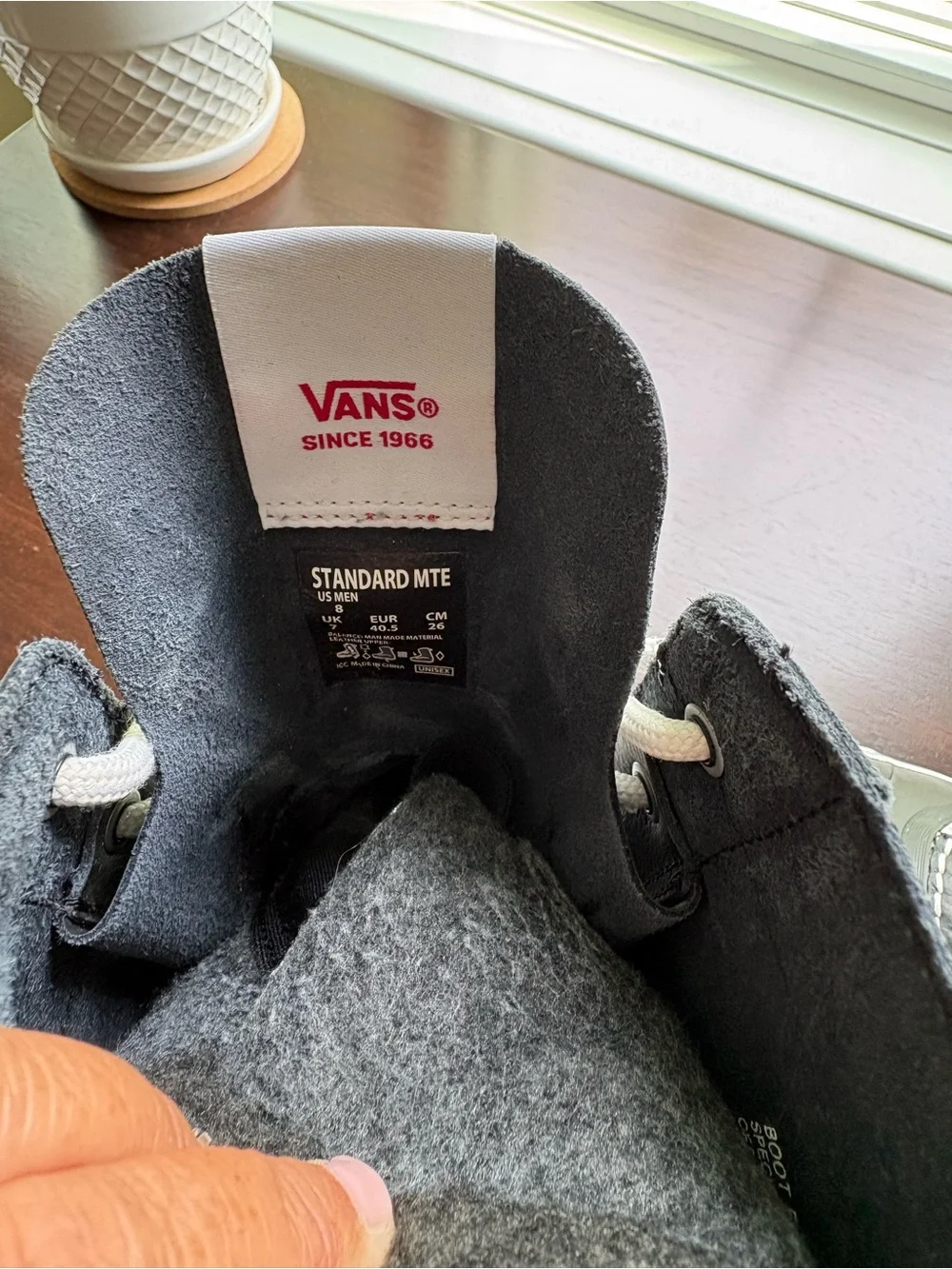 Vans men standard